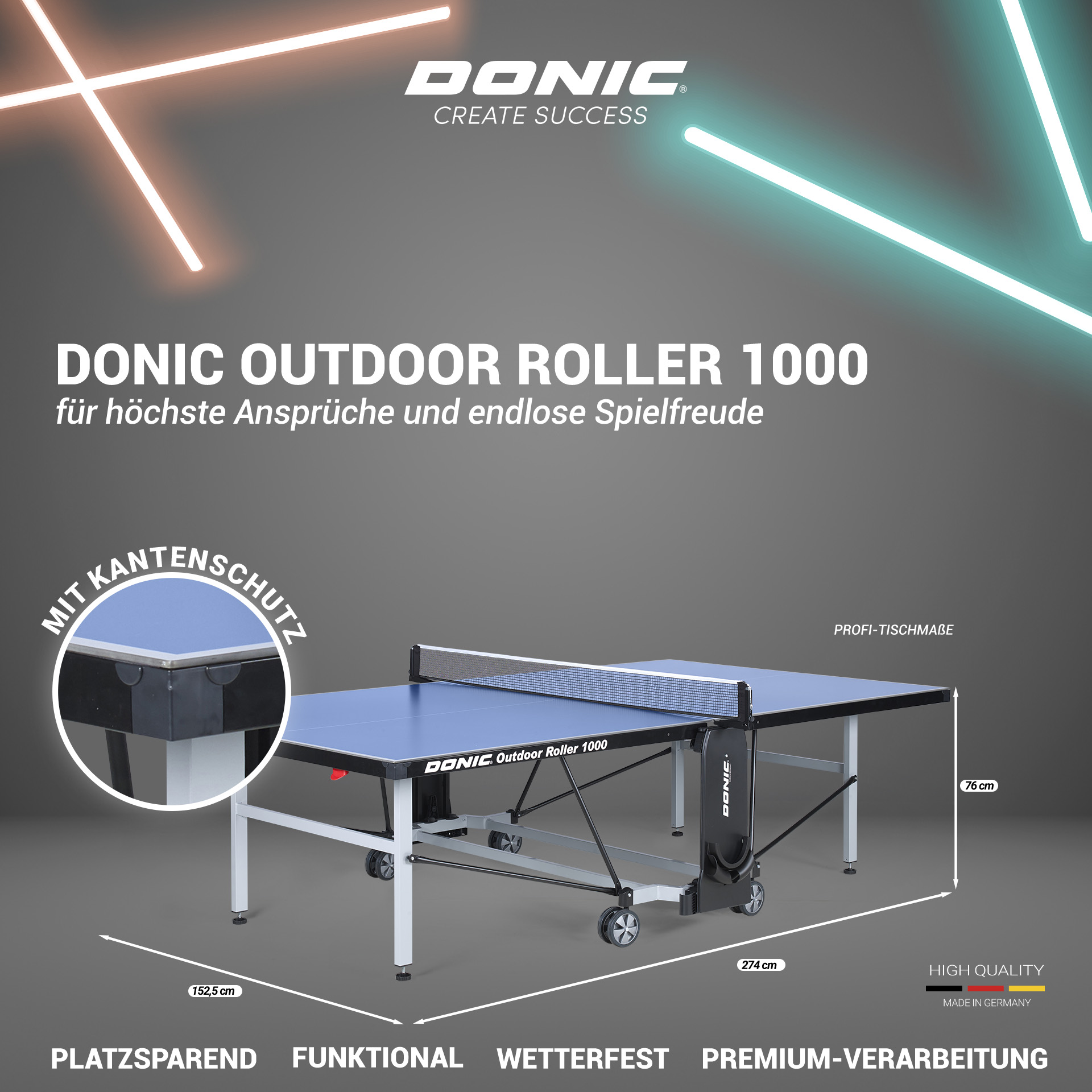 DONIC OUTDOOR ROLLER 1000