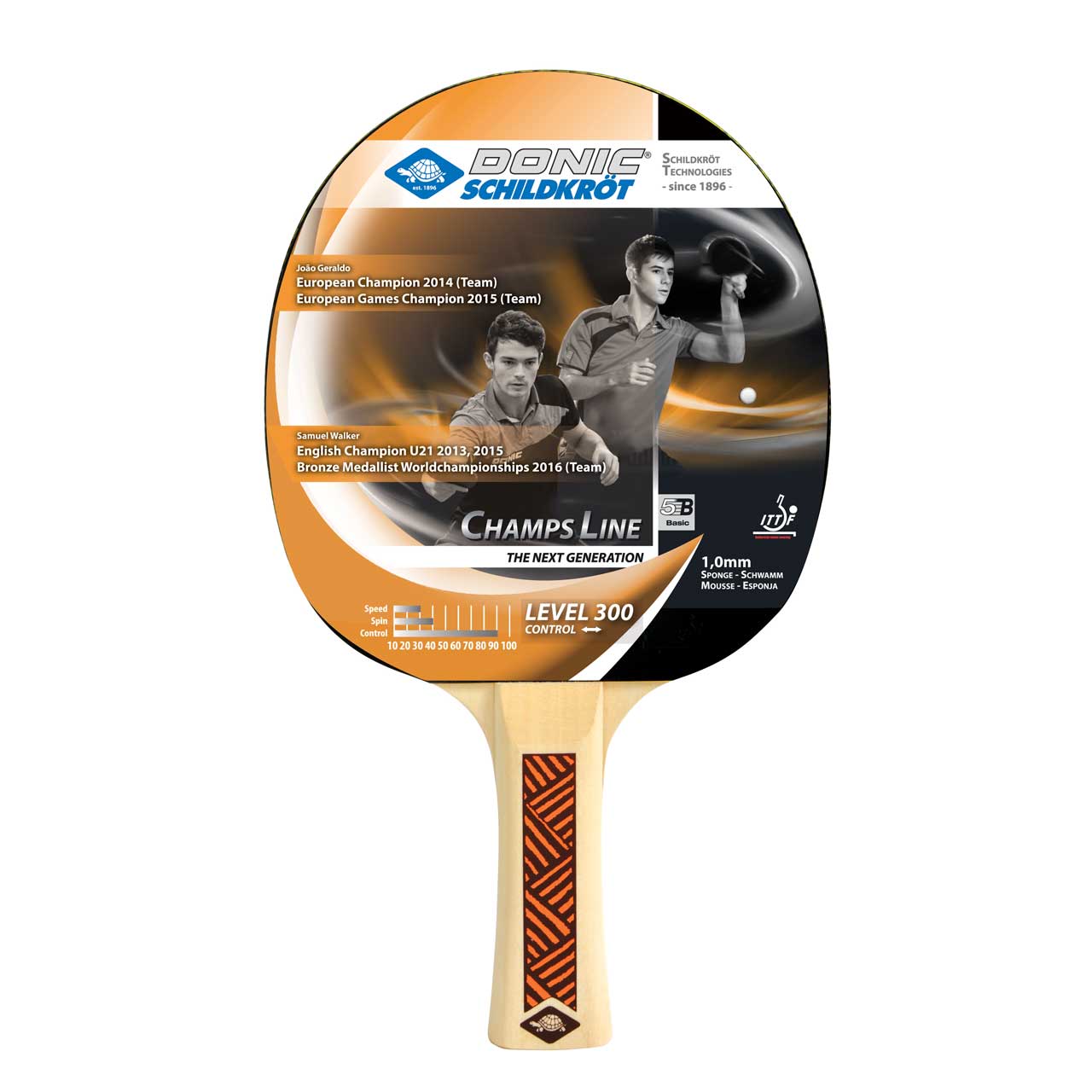 Hobby Tischtennisschläger DONIC Champs 300