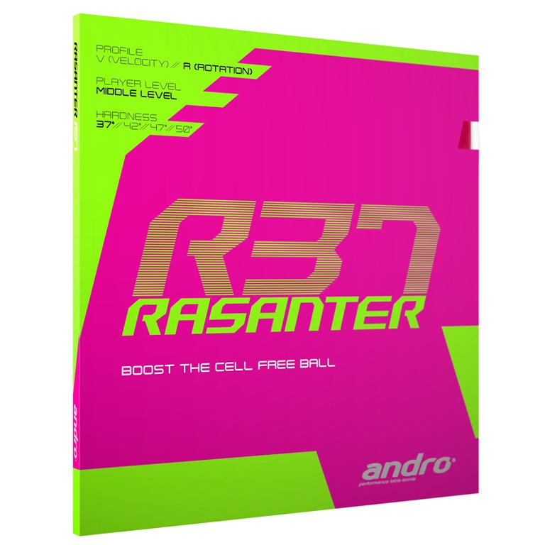 Tischtennis Belag andro Rasanter R37