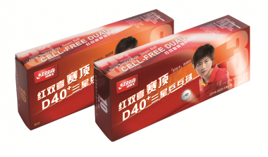 5373k5cXRWdI6VBxr Tischtennis Ball Double Happiness Dual ABS *** 40+ Verpackung