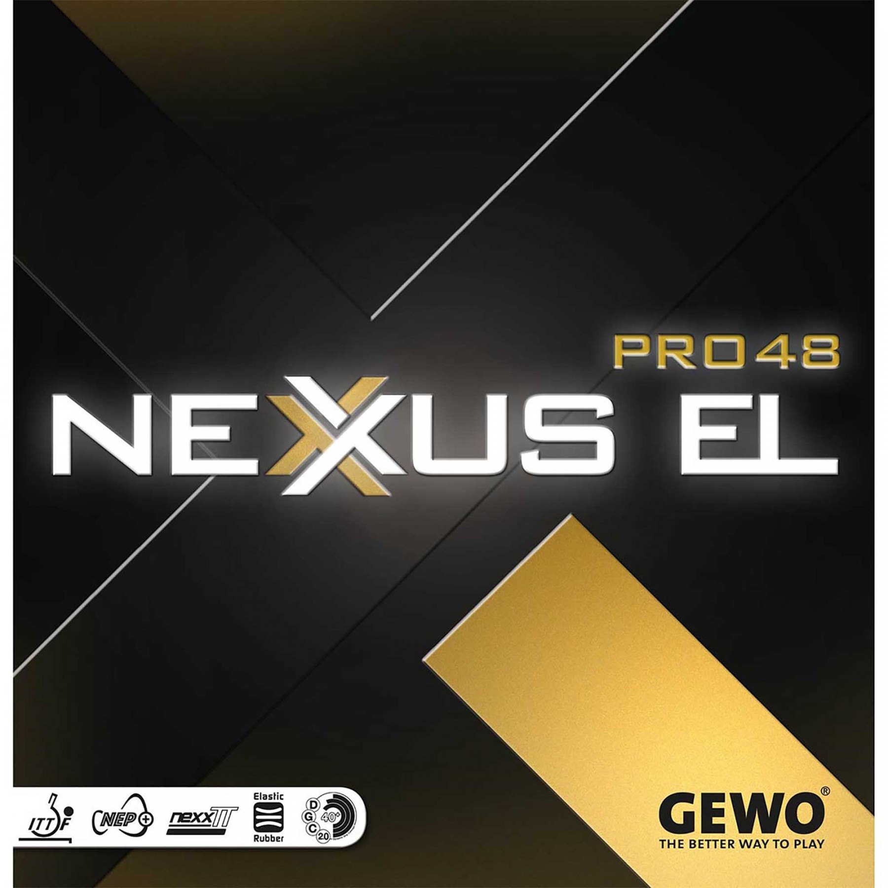 8672_0 Tischtennis Belag Gewo Nexxus EL Pro 48 Cover
