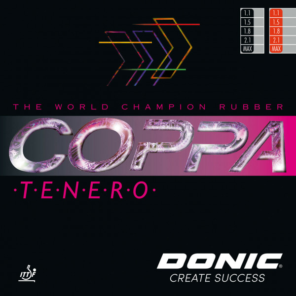 Tischtennis Belag DONIC Coppa Tenero Cover