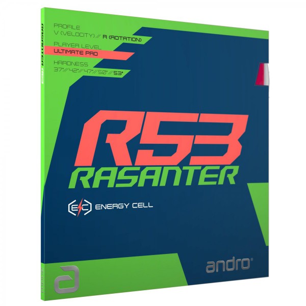 Tischtennis Belag andro Rasanter R53 Cover