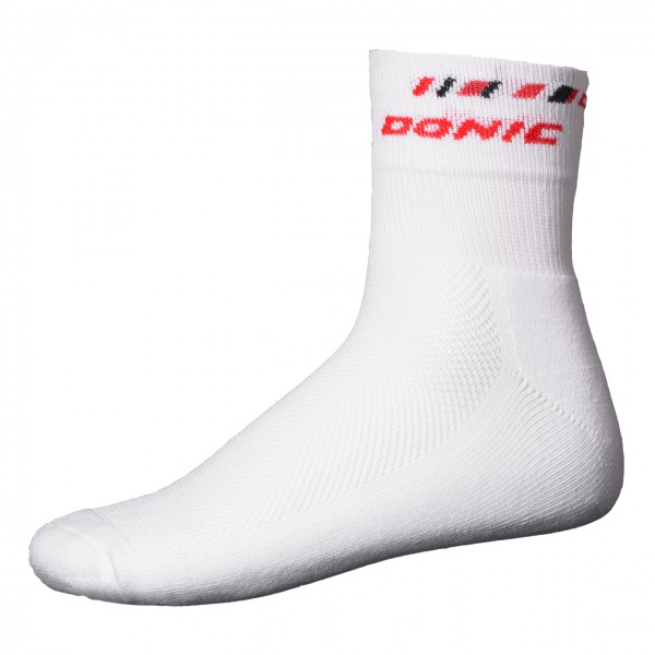 DONIC Tischtennis-Socke Etna weiß/rot