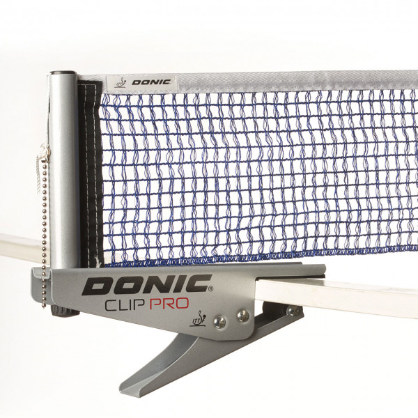 DONIC Tischtennis Netz Clip Pro silbermetallic/blau