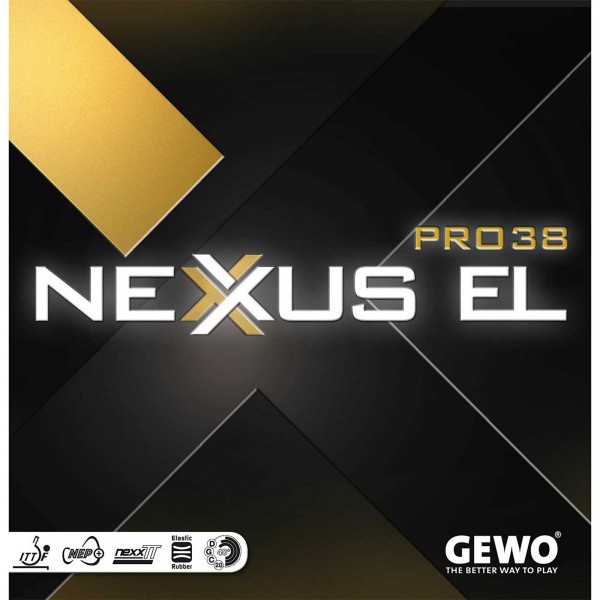 Tischtennis Belag Gewo Nexxus EL Pro 38 Cover