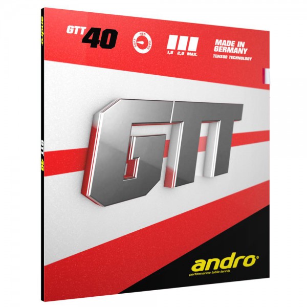 Tischtennis Belag andro GTT 40 Cover