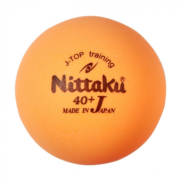Tischtennis Trainingsball Nittaku J-Top 40+ orange
