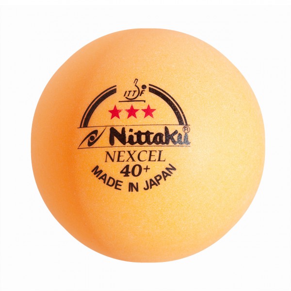 Tischtennis Ball Nittaku Nexcel 40+ *** orange