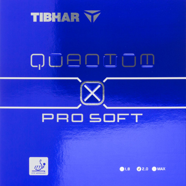 Tischtennis Belag TIBHAR Quantum X Pro soft