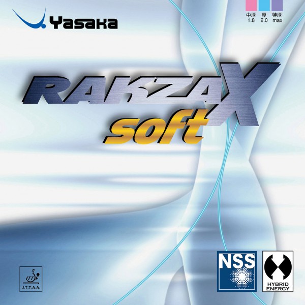 Tischtennis Belag Yasaka Rakza X Soft Cover