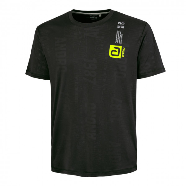 Andro T-Shirt Dexar front black
