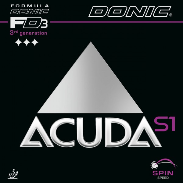 Tischtennis Belag DONIC Acuda S1 Cover