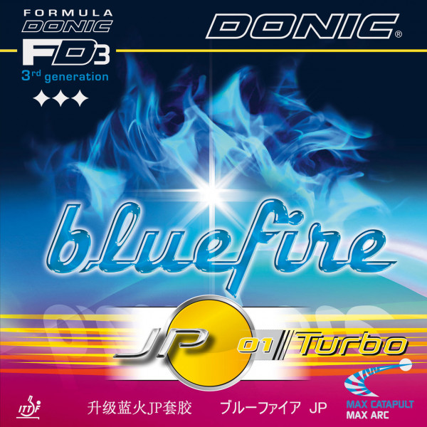 Tischtennis Belag DONIC Bluefire JP01 Turbo Cover