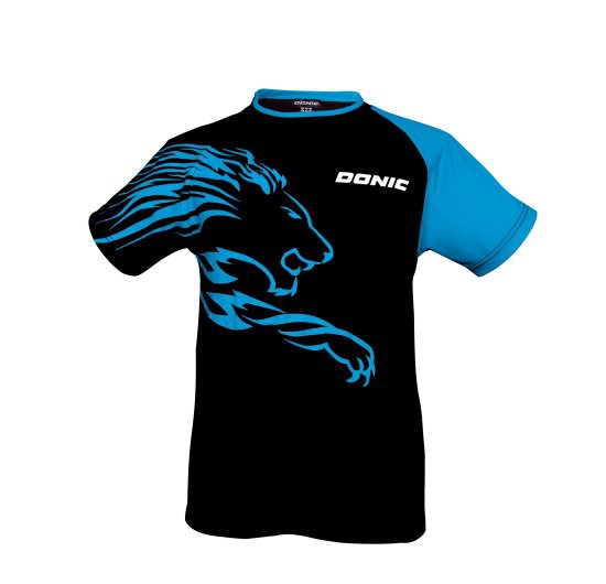 DONIC T-Shirt Lion schwarz/blau