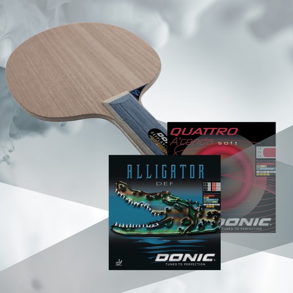 DONIC Defplay Classic Senso / Quattro A´conda soft / Alligator Def