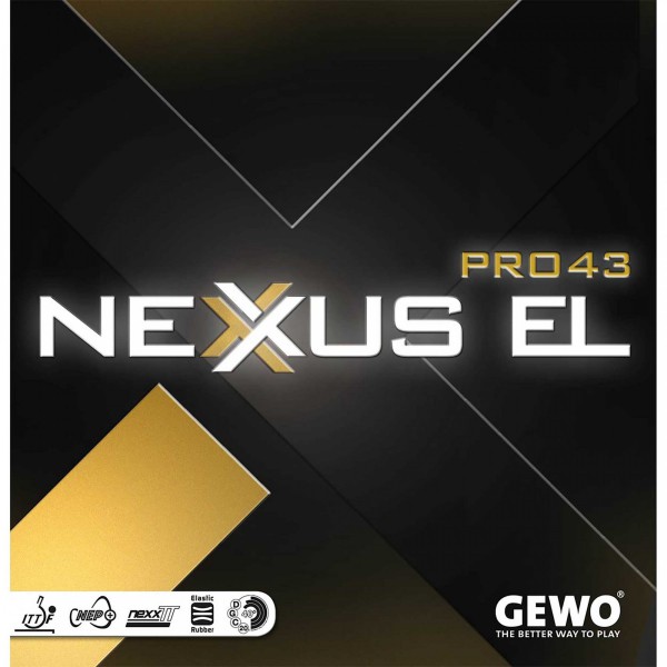 Tischtennis Belag Gewo Nexxus EL Pro 43 Cover