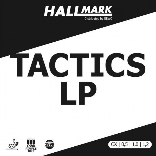 Tischtennis Belag Hallmark Tactics LP