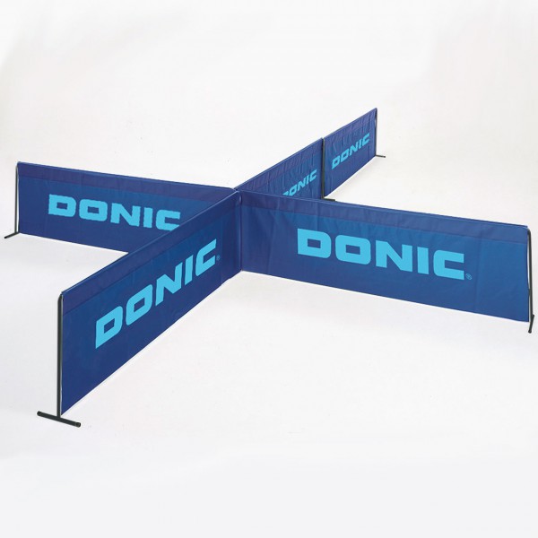 DONIC Tischtennis Spielfeld Umrandungen blau